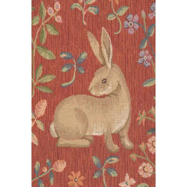 Medieval Rabbit I decorative pillows