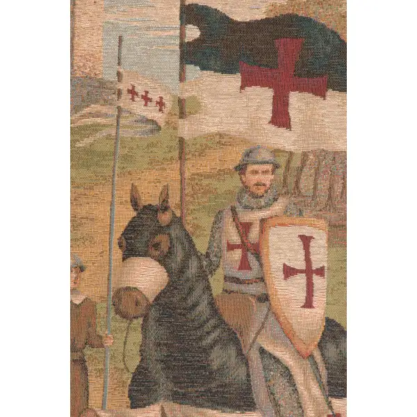 Templars French Wall Tapestry Medieval Tapestries