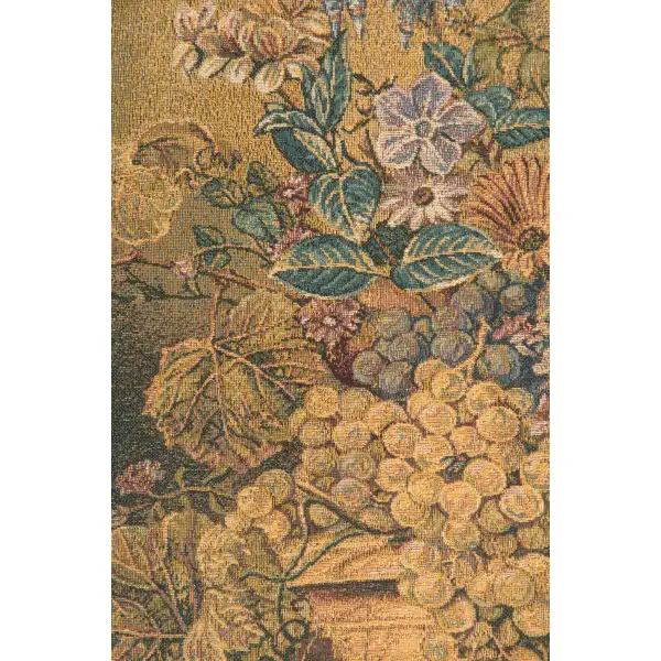 Bouquet and Frames Belgian Tapestry Wall Hanging Floral Bouquet Tapestries