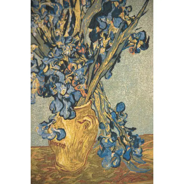 Vase Iris by Van Gogh wall art european tapestries