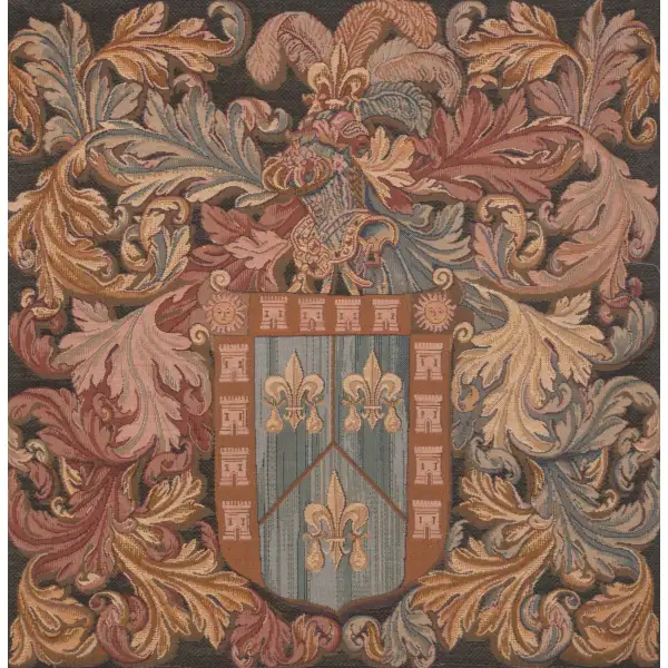 Armoires Au Heaume Cushion Crest & Court of Arms