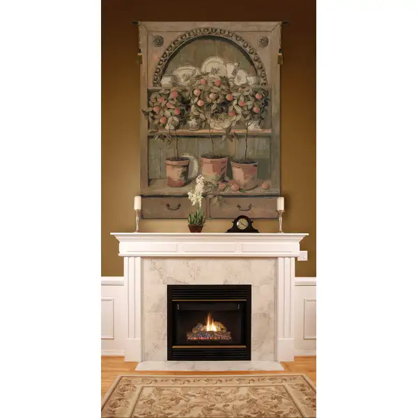 Orangerie Belgian Tapestry Wall Hanging Contemporary Tapestries