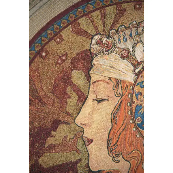 Rousse Byzantine Belgian Tapestry Wall Hanging Masters of Fine Art Tapestries