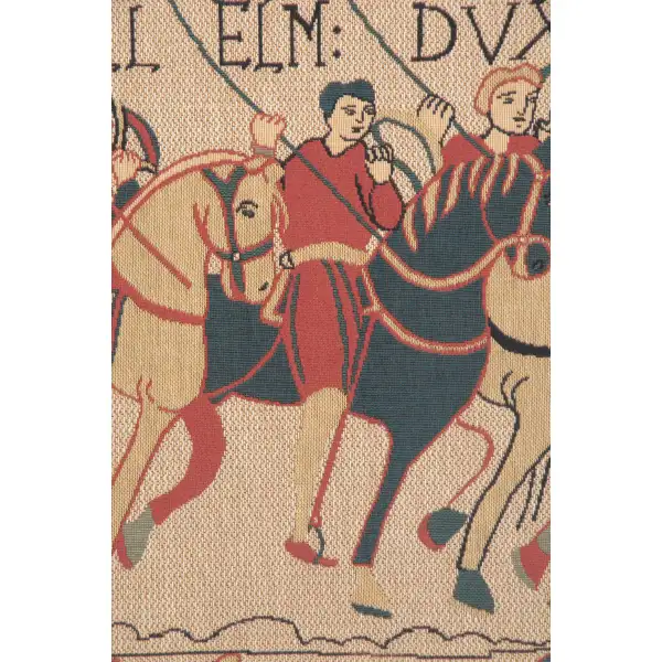 Bayeux Chevaliers  Belgian Tapestry Wall Hanging Bayeux Tapestries