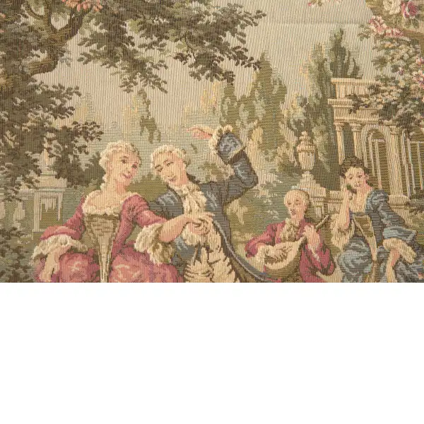 Society in the Park Left wall art european tapestries