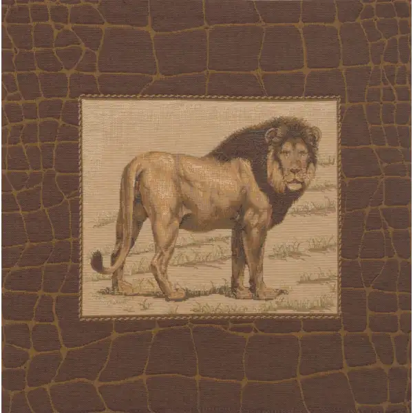 Savannah Lion european pillows