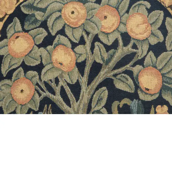 Orange Tree IIII Belgian Cushion Cover - 14 in. x 14 in. Cotton by William Morris | Close Up 2