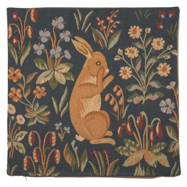Medieval Rabbit Upright Cushion | Close Up 1