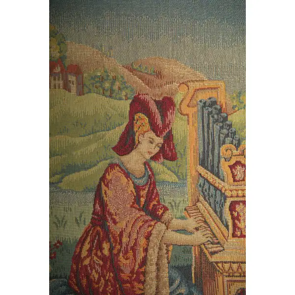 La Damoiselle French Tapestry Mille-Fleurs Tapestries