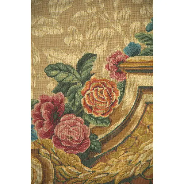 Vase Chambord Creme French Tapestry Floral & Still Life Tapestries