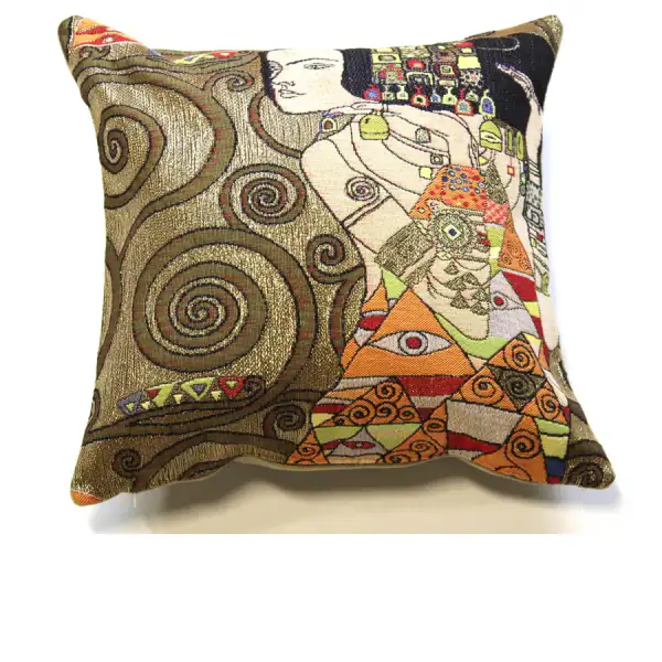 Klimt Or - L'Attente decorative pillows