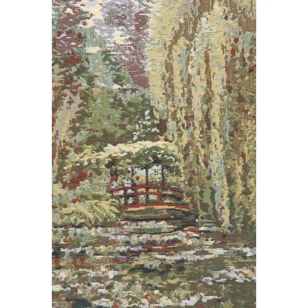 Bridge Monet's Garden  decorative pillows