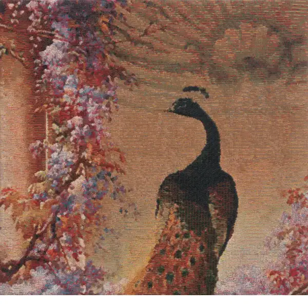 Peacock 1 Belgian Tapestry Cushion Animal & Wildlife Cushions