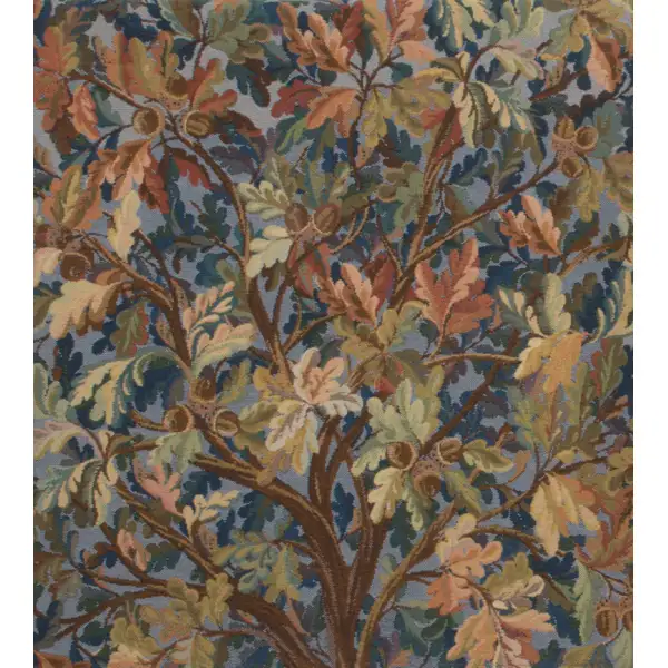 Tree Of Life VI Belgian Tapestry Cushion - 20 in. x 20 in. Cotton by William Morris | Close Up 1