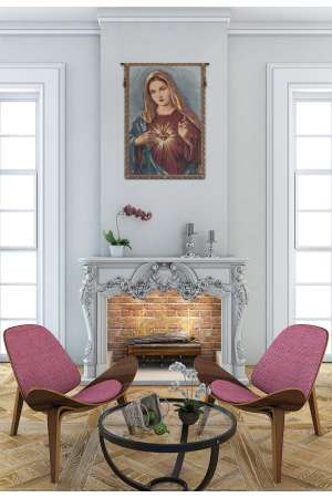 Sacred Heart of Mary European Tapestries
