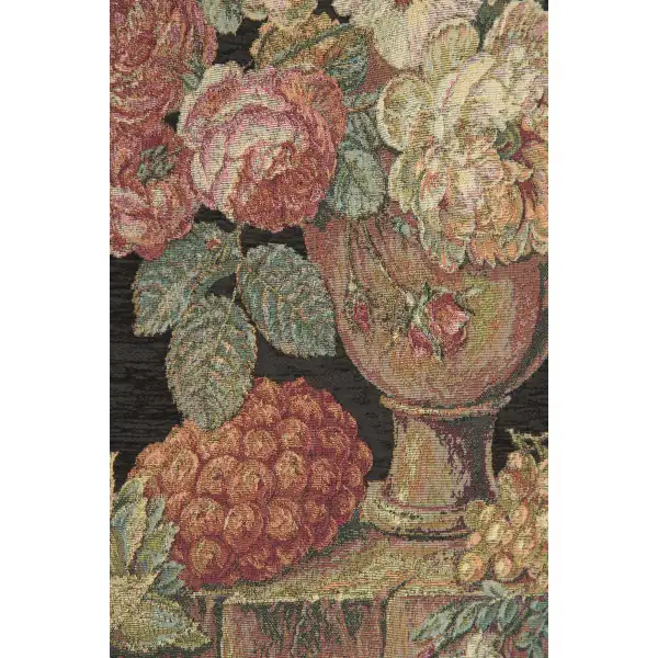 Floral Bouquet Thoughts II European Tapestries - 26 in. x 45 in. Cotton/Polyester/Viscose by Alberto Passini | Close Up 2