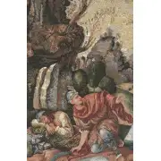 Resurection European Tapestries - 25 in. x 19 in. Cotton/Polyester/Viscose by Alberto Passini | Close Up 1
