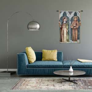 Saint Francis and Saint Clare II European Tapestries