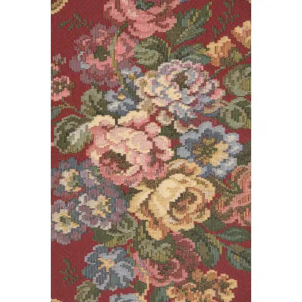 Fancy Flowers II tapestry table mat