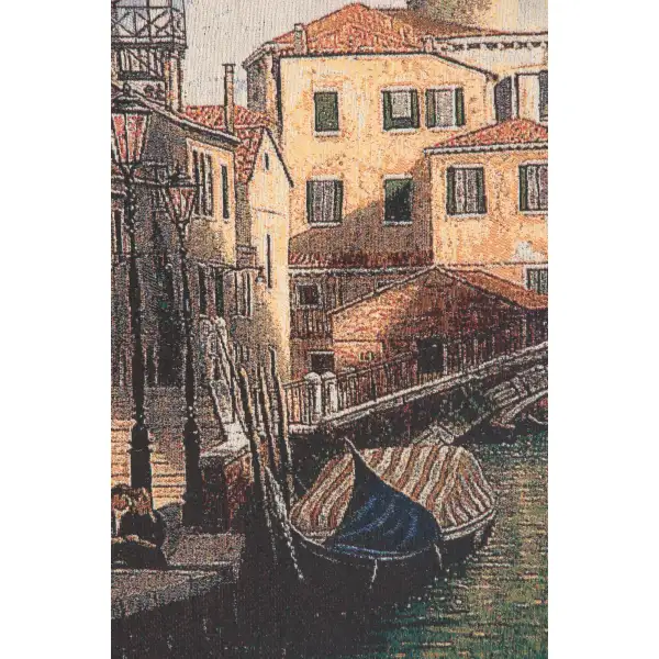 Floating Venice tapestry stretched