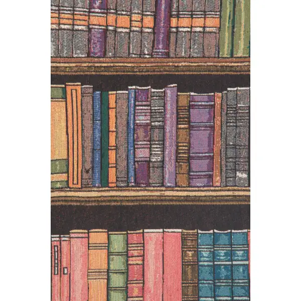 Plethora of Books European tapestry stretched