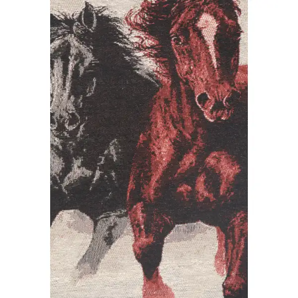 Wild Horses III tapestry pillows