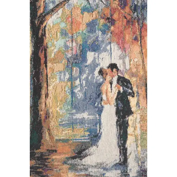 Wedded Bliss Couch Pillow Courtship & Romance Tapestries