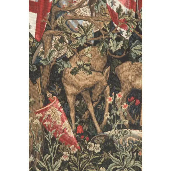 Verdure With Reindeer I wall art european tapestries