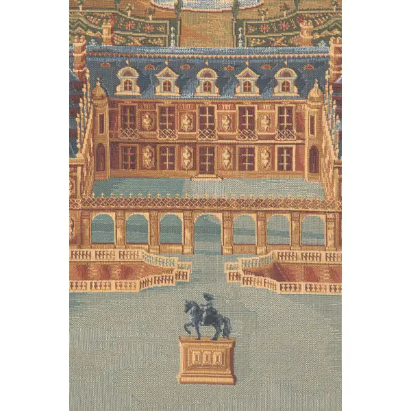 Versailles II Belgian Tapestry Wall Hanging Castle & Architecture Tapestries