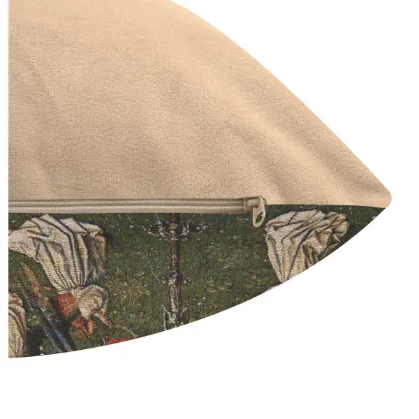 The Lamb of God Belgian Cushion Cover | Close Up 4