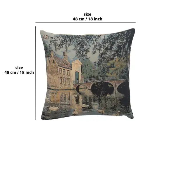 Beuguinage Belgian Cushion Cover | 18x18 in