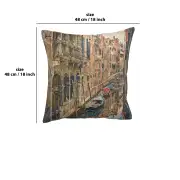 Venice Large Belgian Cushion Cover | 18x18 in