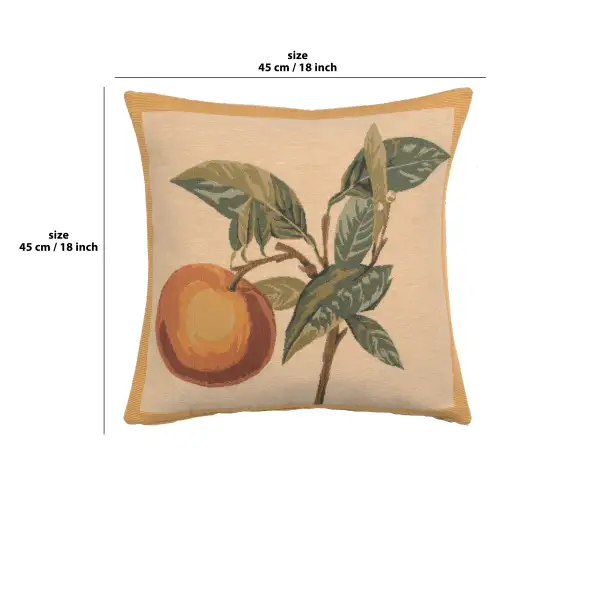 Redoute-Orange decorative pillows