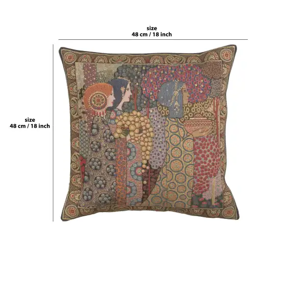 Aladin Right Belgian Cushion Cover | 18x18 in