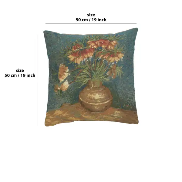 Lilies by Van Gogh Cushion Cover