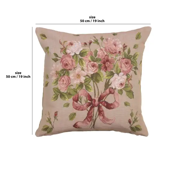 Bouquet De Roses throw pillows