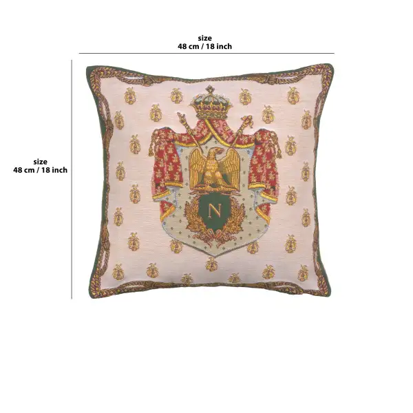 Napoleon Crest Cushion Cover