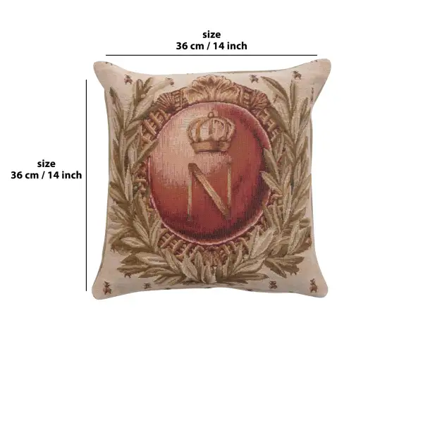 Empire Napoleon I Cushion | 14x14 in