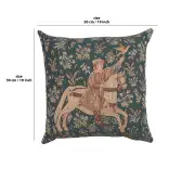 The Rider 1 Cushion | 19x19 in