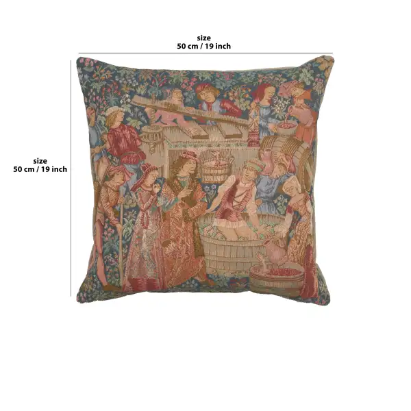 The Wine Press Cushion Cover