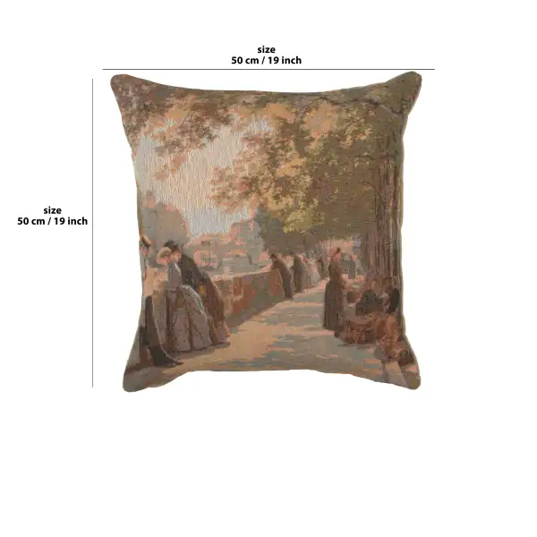 Bank of the River Seine II cushion covers