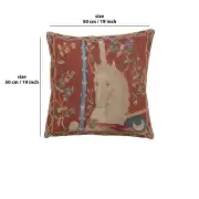 La Licorne Cushion | 19x19 in