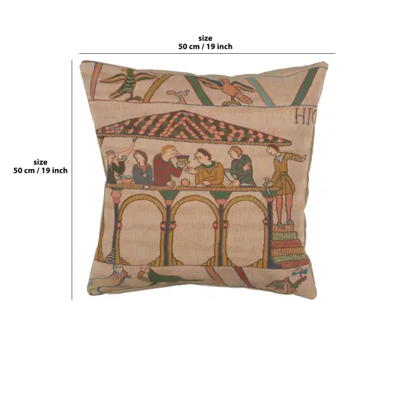 Bayeux Le Repas cushion covers