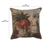 Fleur Exotique Cushion - 19 in. x 19 in. Wool/cotton/others by Jan Frans Van Dael | 19x19 in