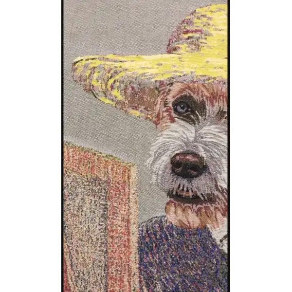 Van Gogh Dog Belgian Cushion Cover
