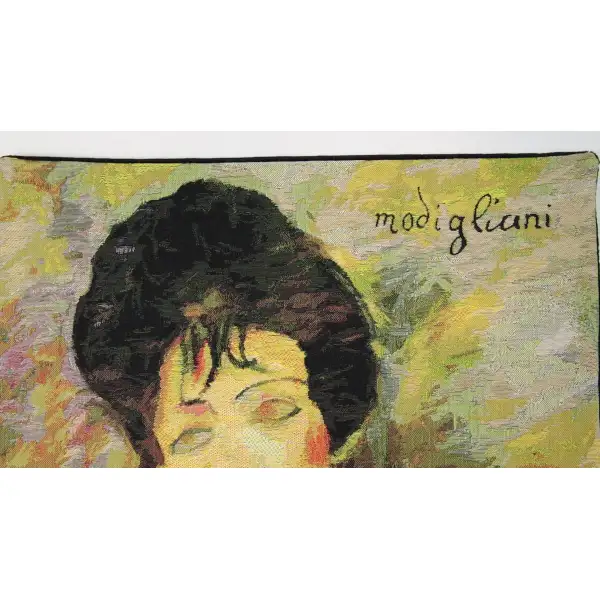 Woman With a Black Tie II cushion covers
