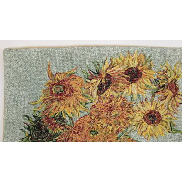 Van Gogh's Sunflower III throw pillows
