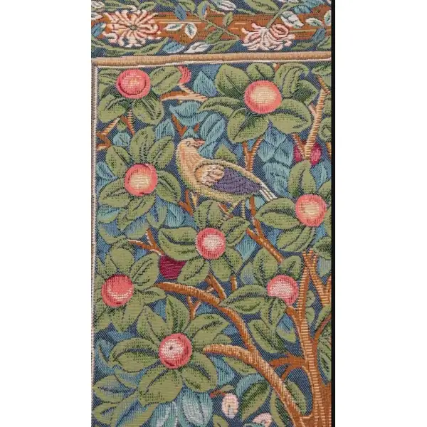 Woodpecker tapestry couch pillows