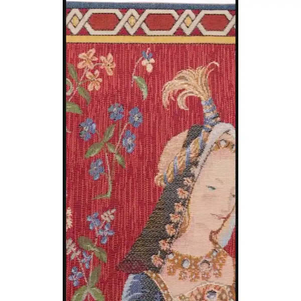 L'ouie the Hearing tapestry couch pillows