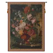 Bouquet Flamand French Wall Tapestry - 44 in. x 58 in. wool/cotton/other by Charlotte Home Furnishings
